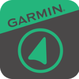 Garmin Green Icon for Earthmate in mint green and grey