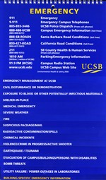 UCSB Emergency Flipchart
