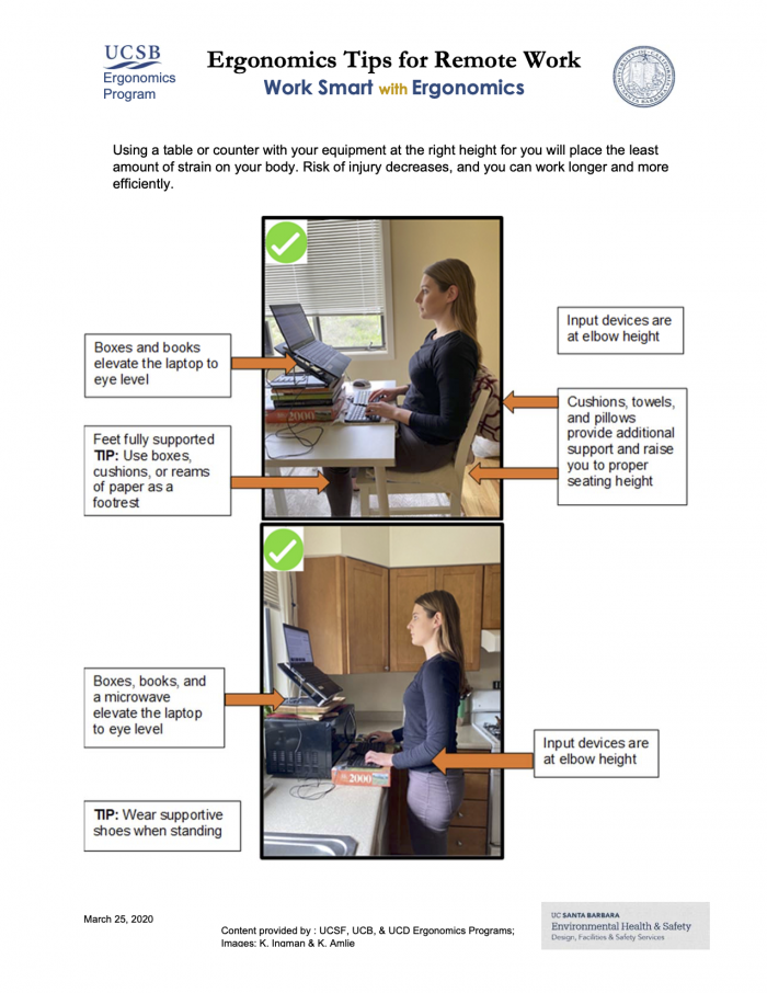 Ergonomics Tips for Remote Work page 2