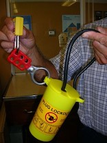 lockout-tagout device