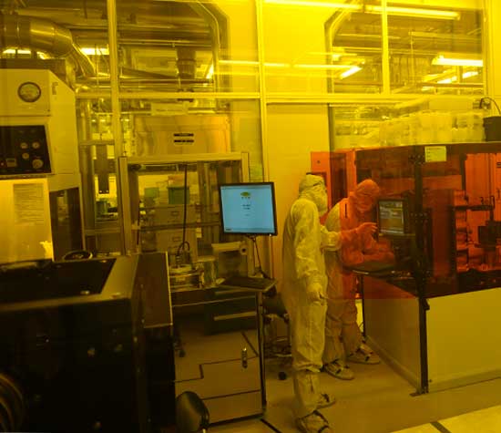 PPE lab coats in nanolab